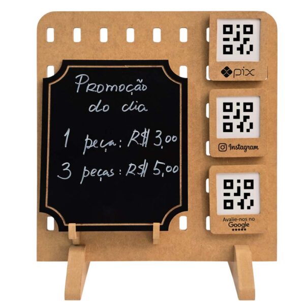 Pegboard - Display QRCode